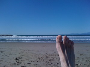 Barefoot at Christmas