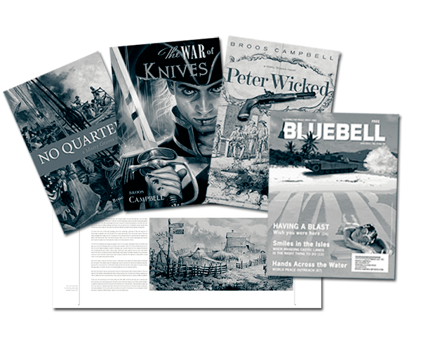 Various books and designs I've worked on